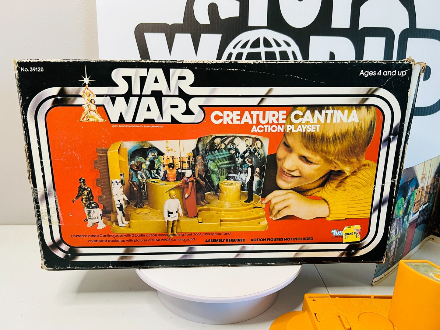Star Wars Creature Cantina Action Playset Unused 1979 Kenner Complete MIB Nice