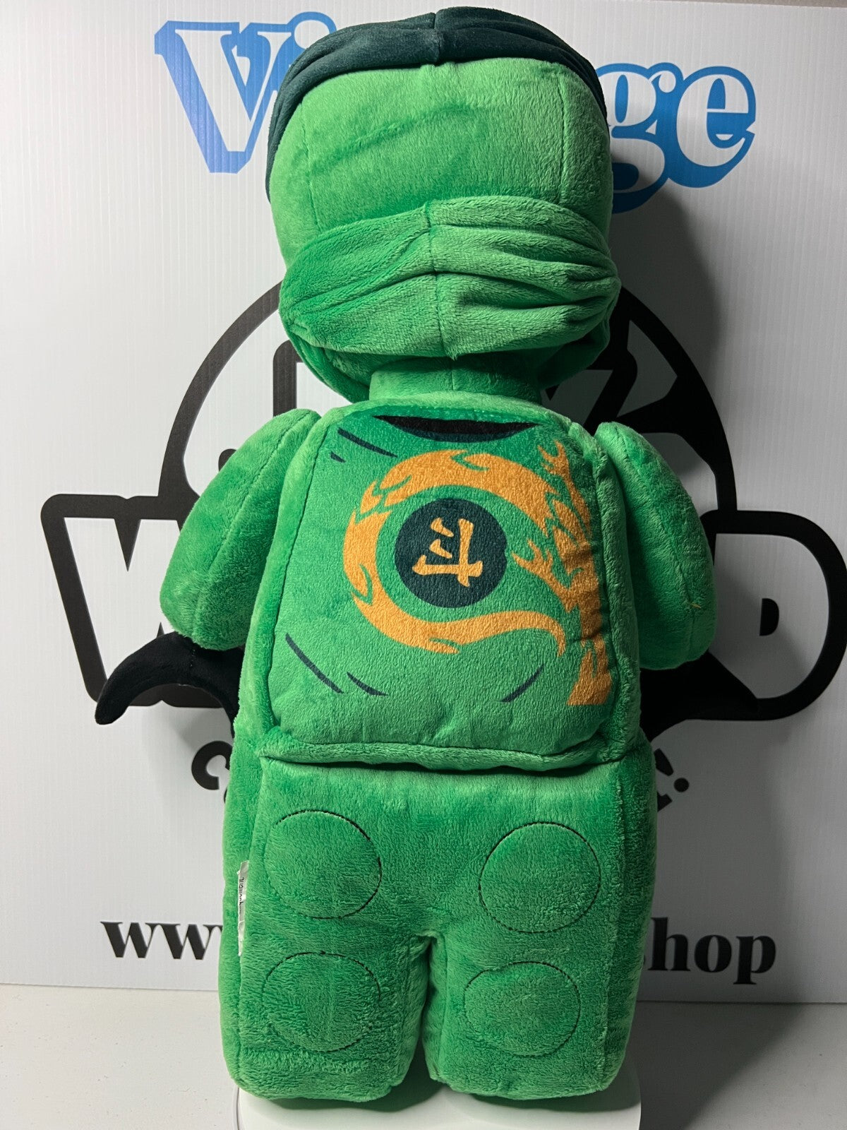 Lego Ninjago Green Lloyd Ninja Warrior 20inch Plush Stuffed Toy Doll Good Shape