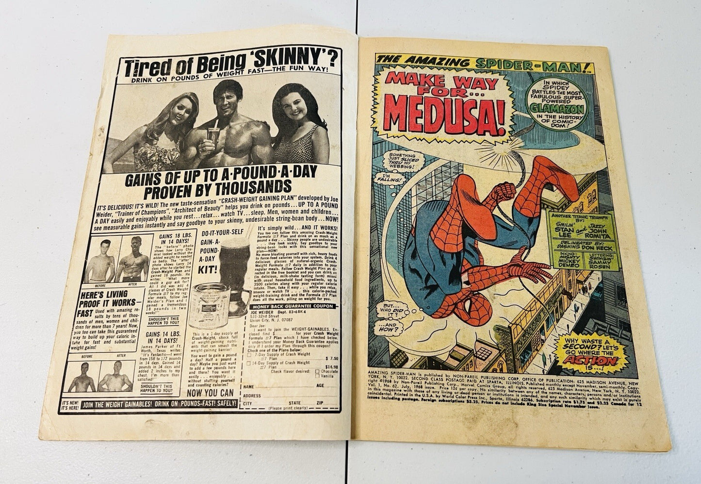 Amazing Spider-man #72 Marvel Comic Book Shocker App Classic Romita Cover Poor