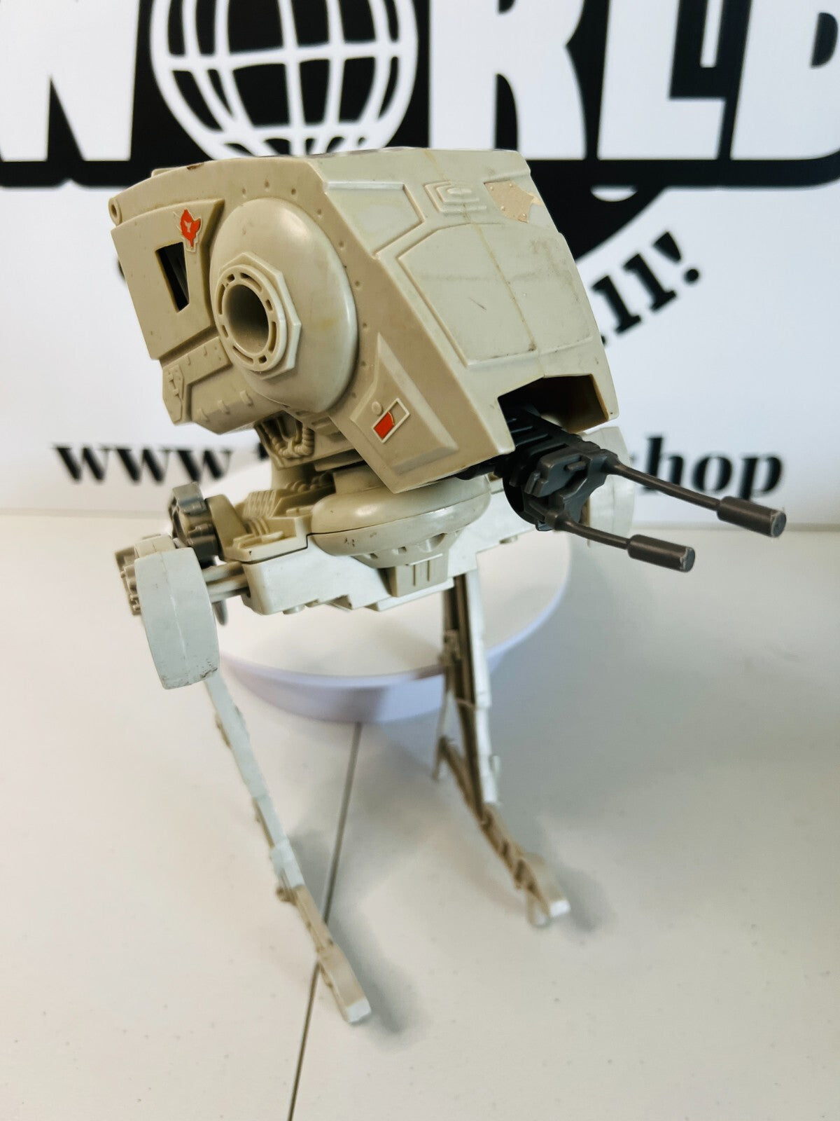 Star Wars AT-ST Scout Walker Loose Not Complete Good For Parts Nothing Included