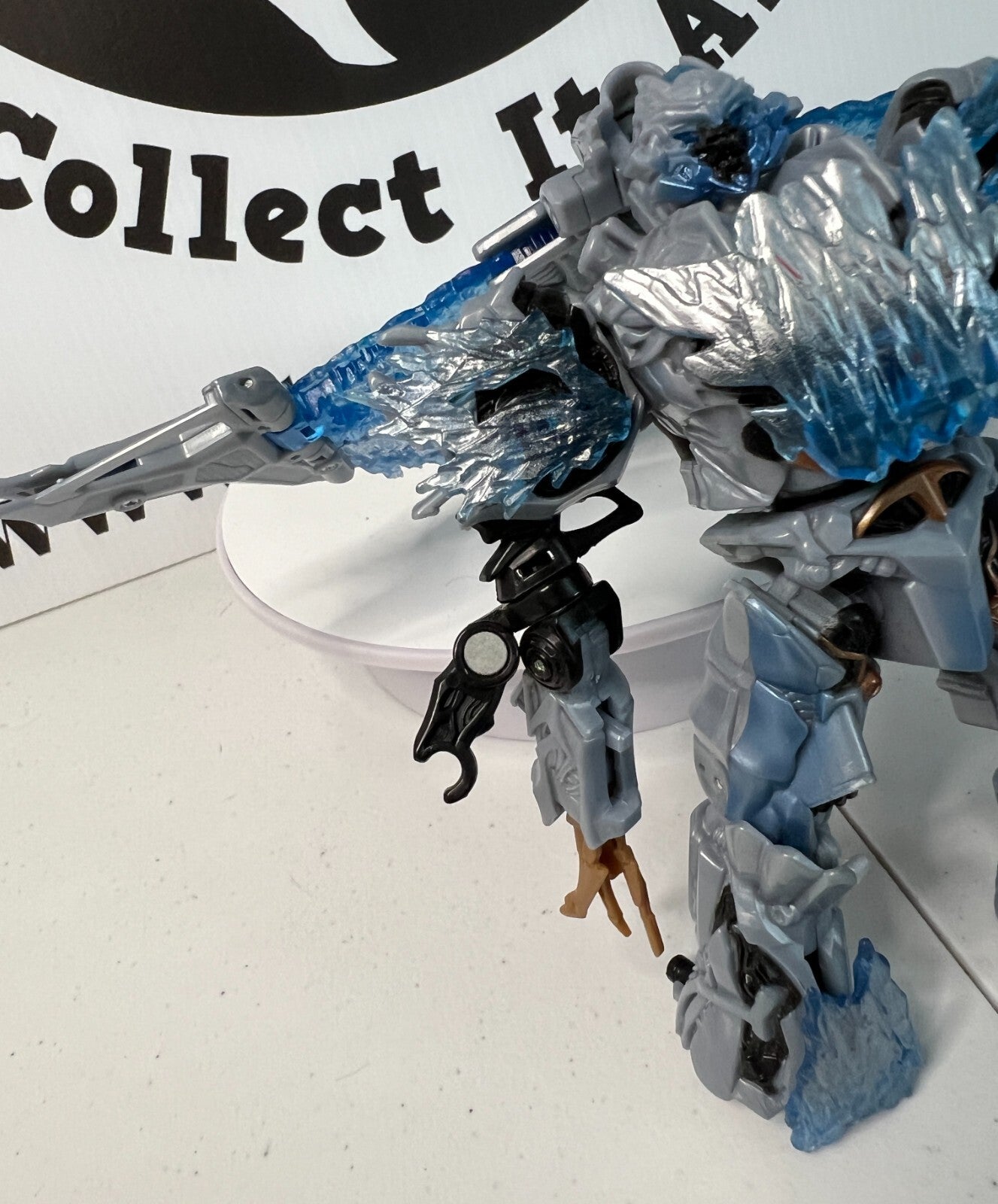 Transformers Megatron Voyager Class Ice Action Figure 2007 Movie Incomplete