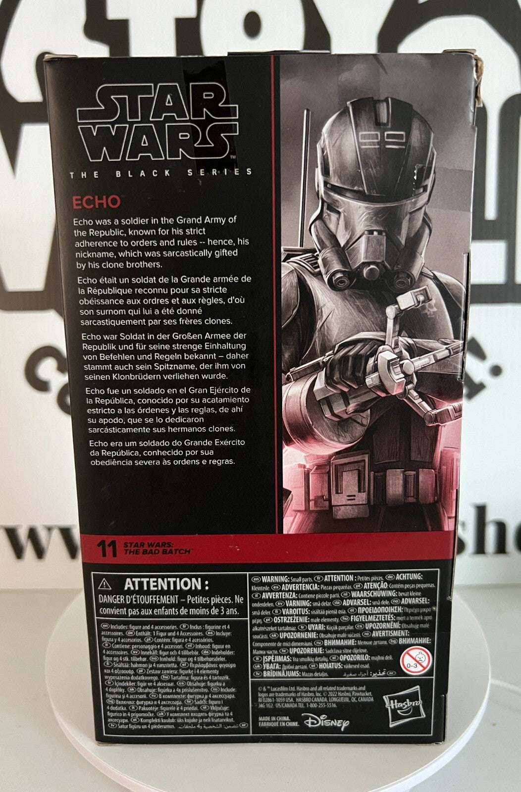 Star Wars Black Series Echo Bad Batch BB11 Action Figure Sealed Near Mint In Box