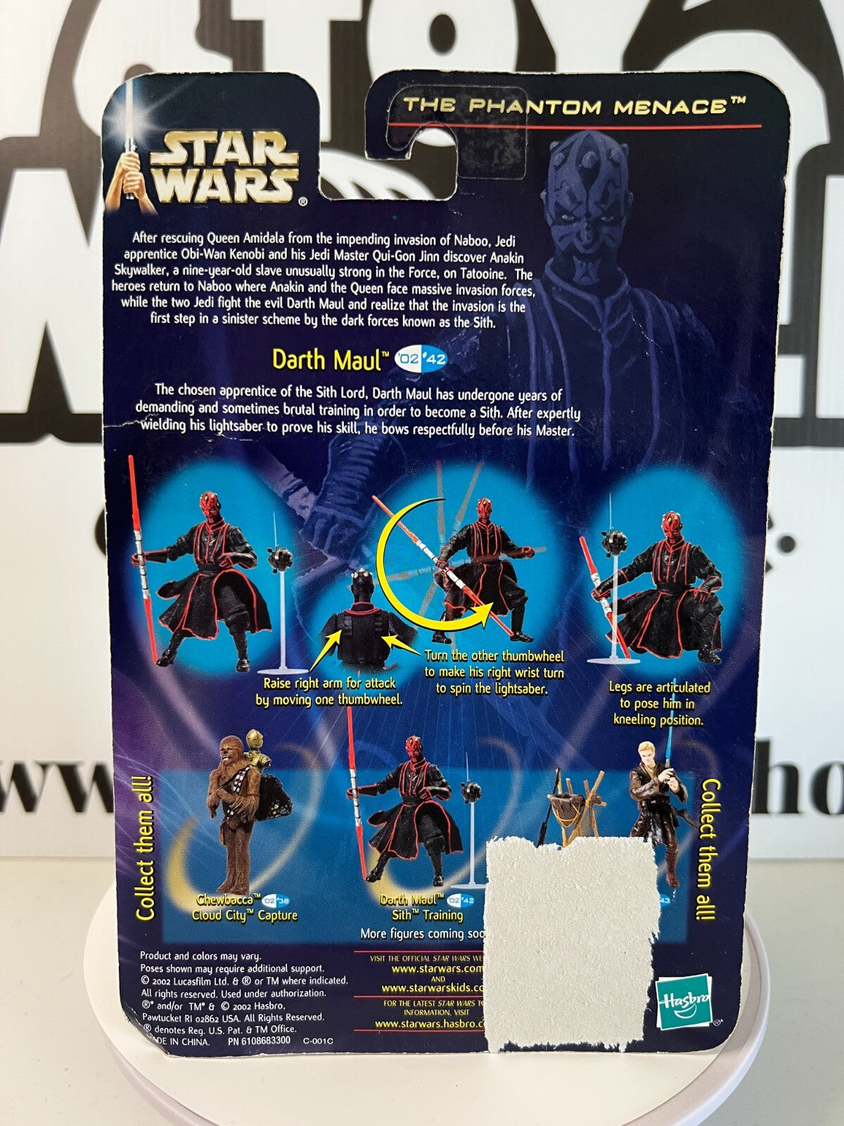 Star Wars Darth Maul Sith Training The Phantom Menace Action Figure Sealed Fair