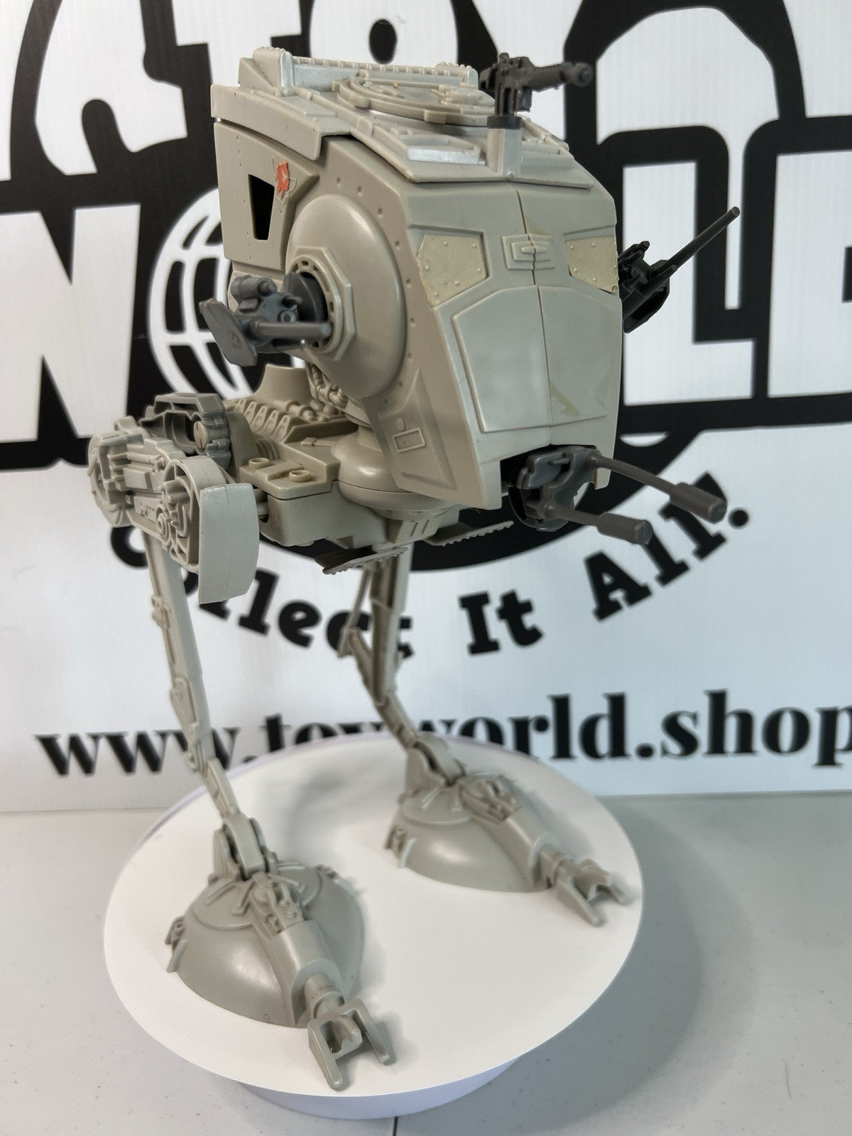 Star Wars AT-ST Scout Chicken Walker Complete Working 1982 Vintage Kenner ROTJ