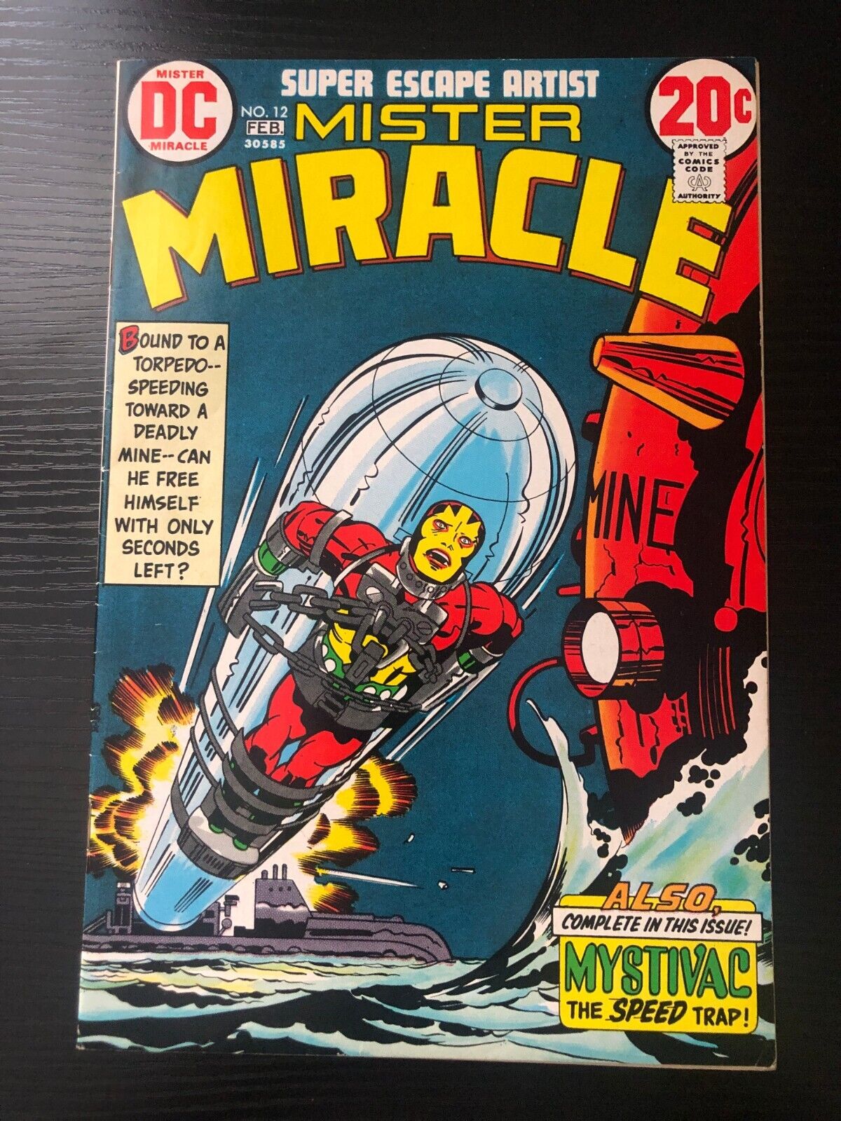 Mister Miracle 12 1973 DC Comics Key Comic Book Jack Kirby VF/NM Condition