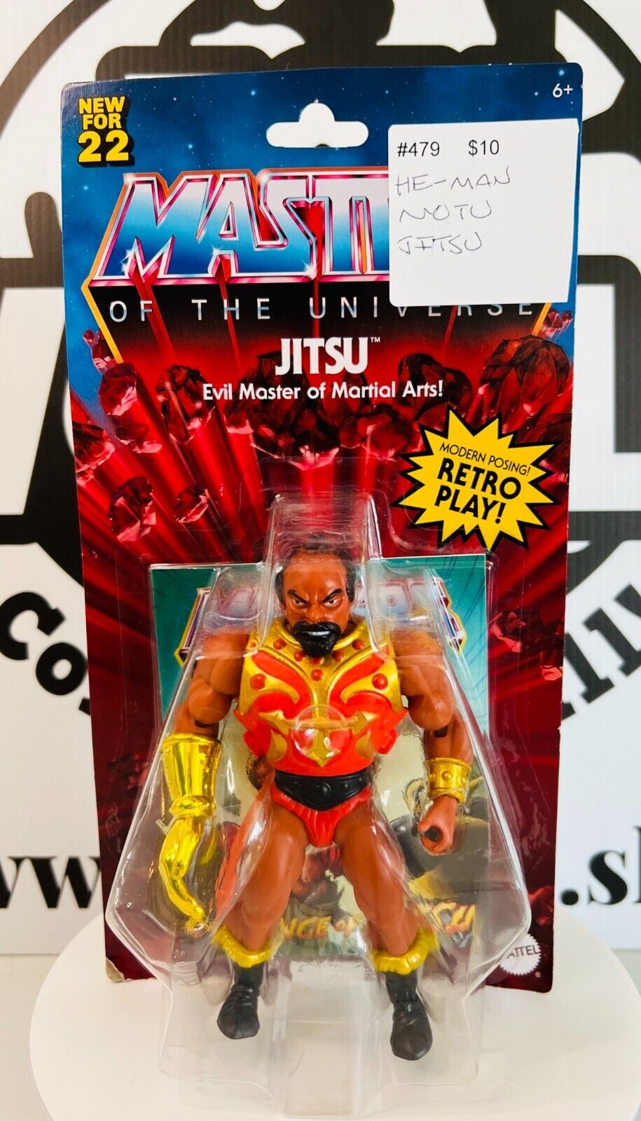 Mattel Masters of the Universe MOTU Origins Jitsu 5inch Action Figure New Sealed