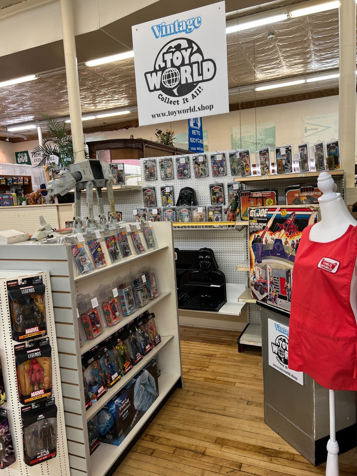 Star Wars Vintage Collection Walmart Store Display No Action Figures Included