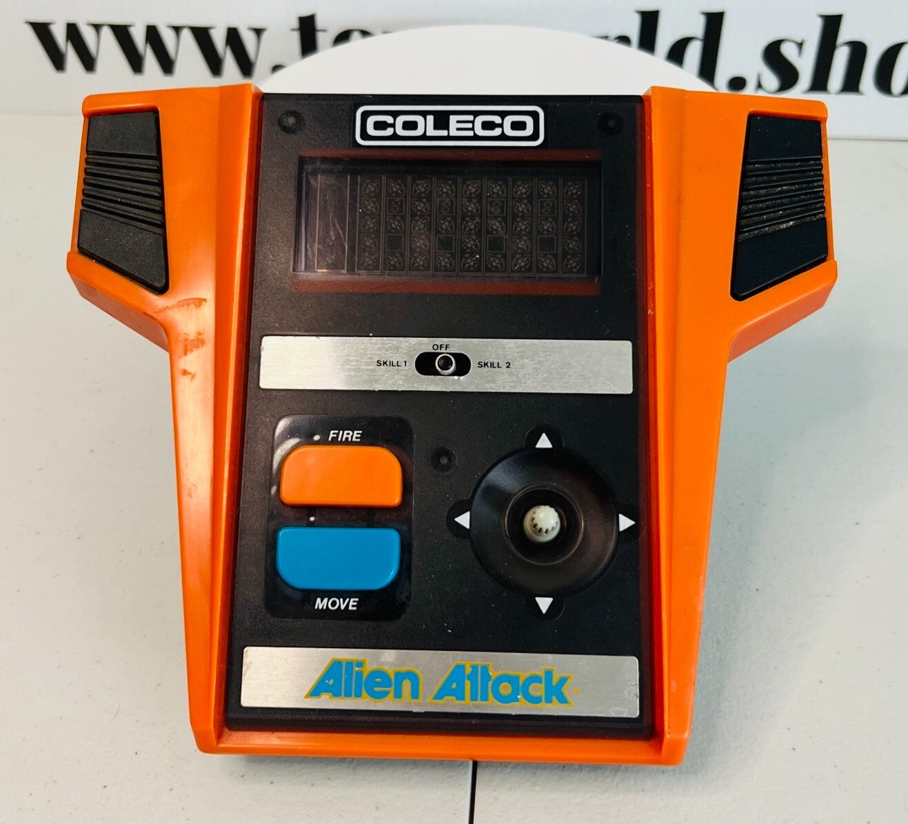 Coleco Alien Attack 1981 Vintage Electronic Handheld Video Game Tested Working