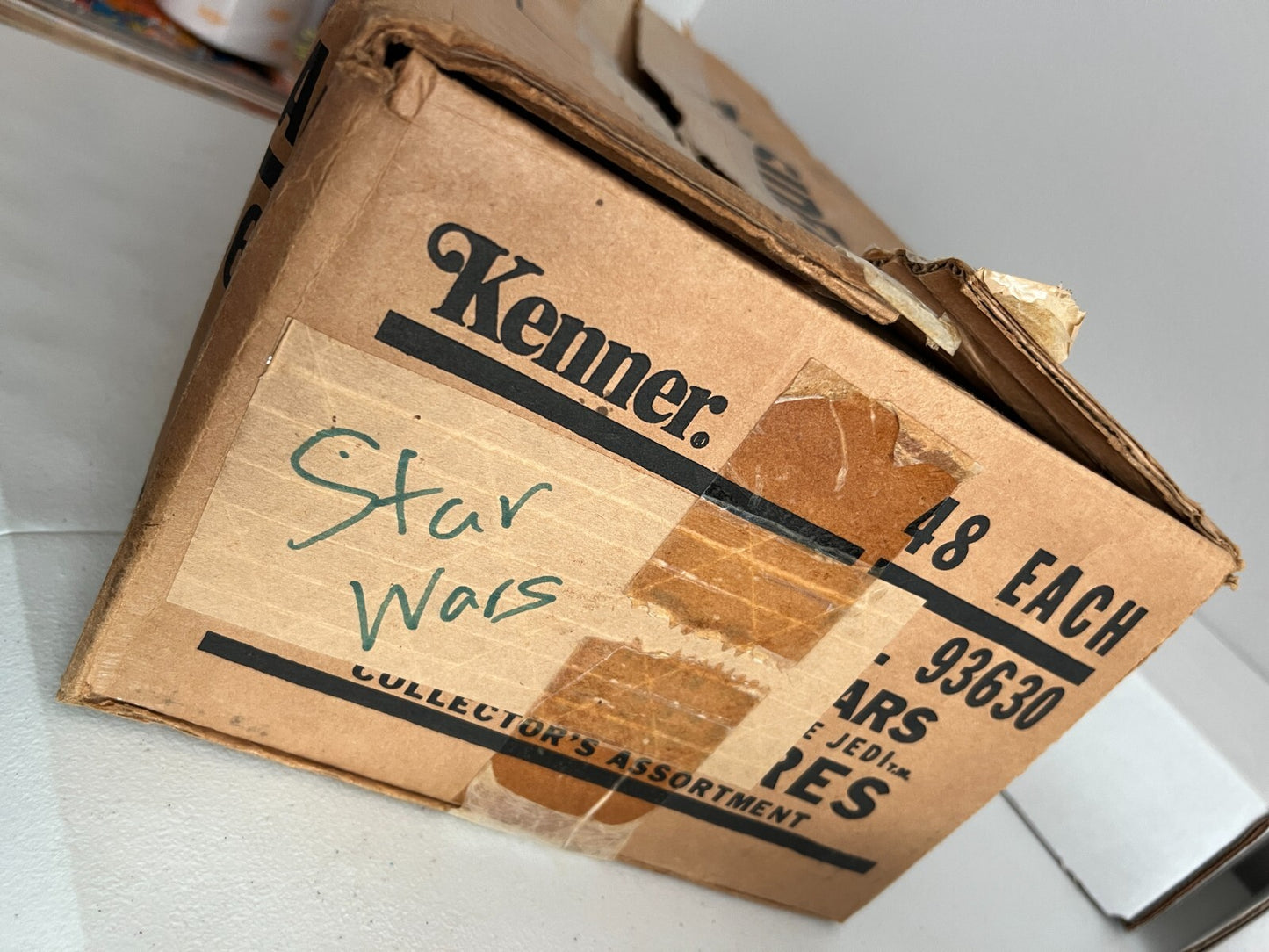 1983 Kenner Star Wars ROTJ Factory Shipper Case 48 Piece Action Figure Box Only