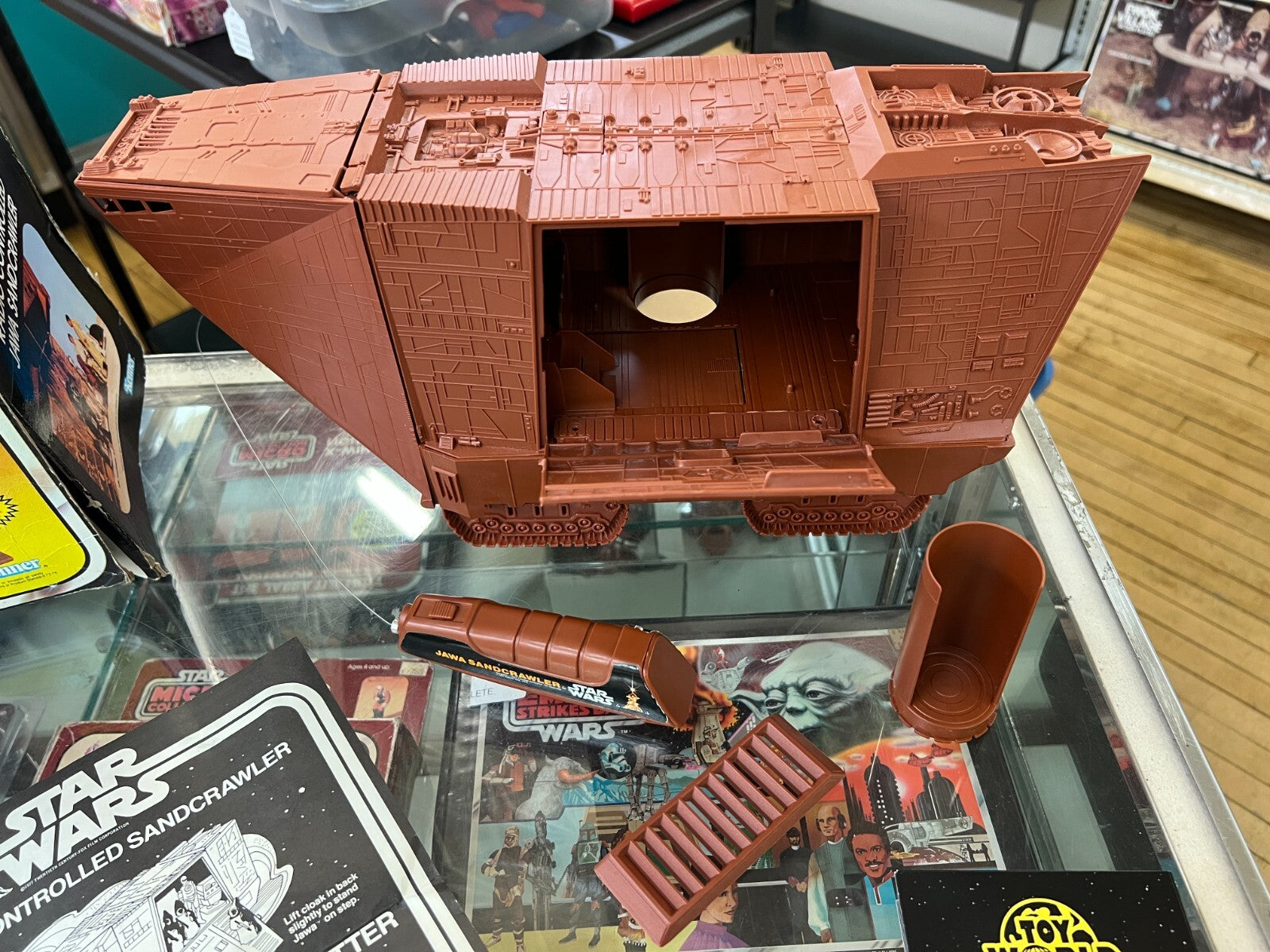 Star Wars Jawa Sandcrawler Radio Controlled Complete Working Unused Contents MIB