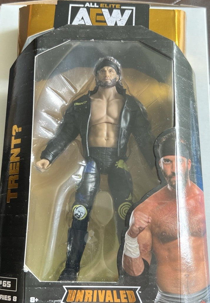 AEW Trent? Unrivaled Series Wrestling Action Figure Sealed Mint In Box WWE Like
