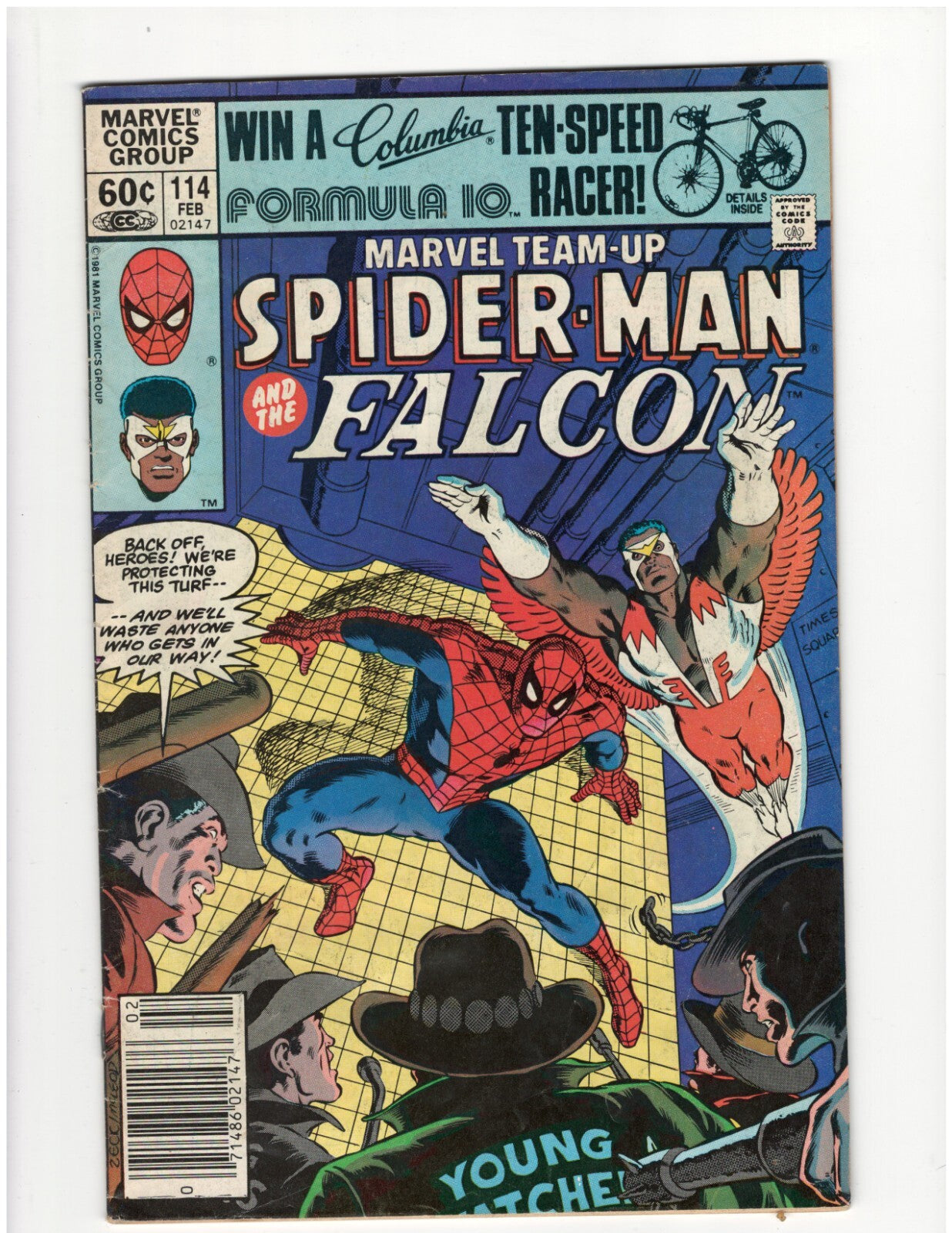 Marvel Team-Up #114 Comic Book Falcon Appearance Newsstand Good Condition