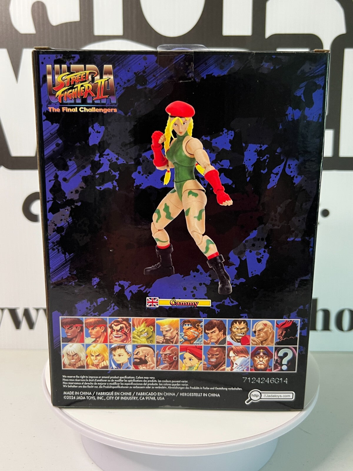Street Fighter 2 Cammy Jada Toys Ultra Action Figure Sealed MIMB Condition