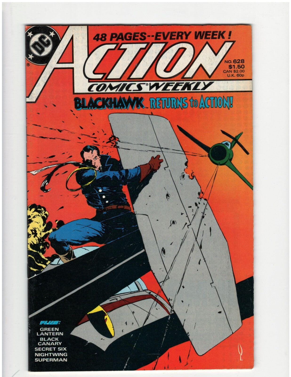 Action Comics #628 DC Comic Book Superman Man of Steel Krypto Good Condition