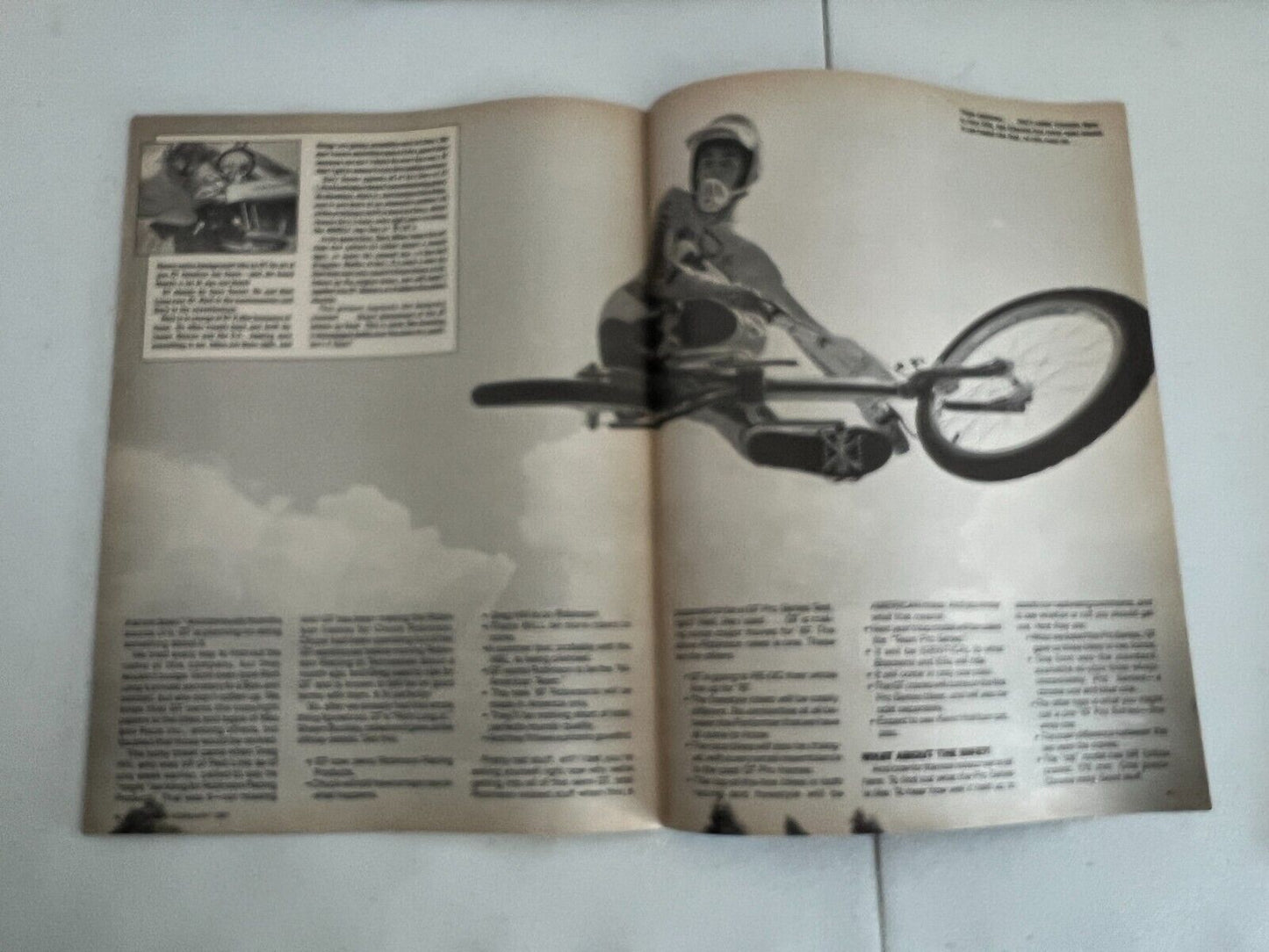 Bmx Action Magazine Feb 1987 Old School Vintage Freestyle Haro GT Dyno Redline