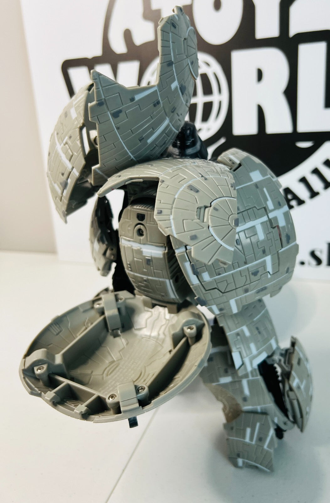 Transformers Star Wars Death Star Darth Vader Light Sound Working Incomplete