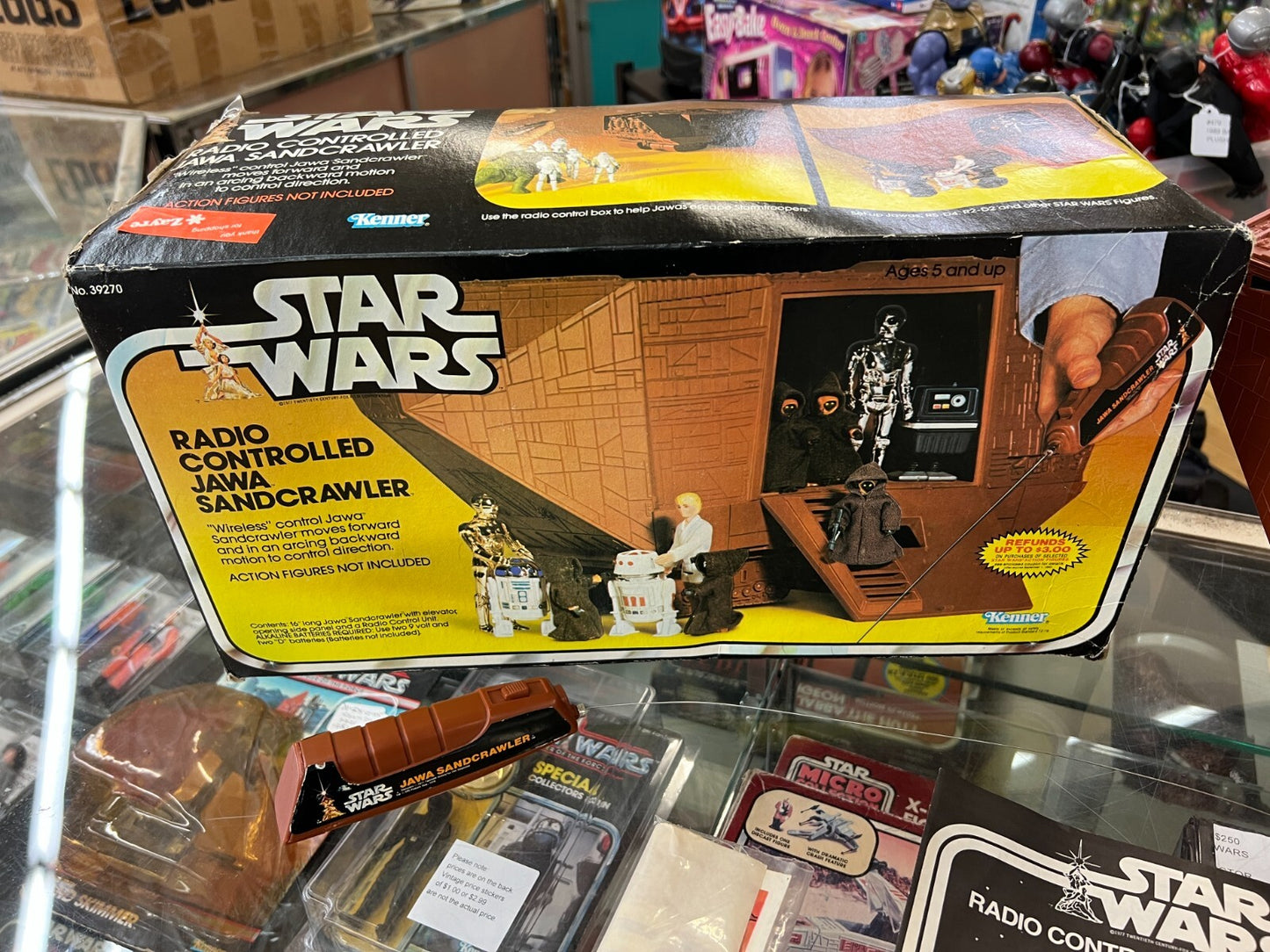 Star Wars Jawa Sandcrawler Radio Controlled Complete Working Unused Contents MIB