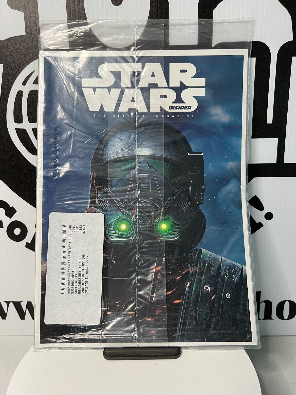 Star Wars Insider #175 Subscriber Cover Fan Club Magazine Death Trooper Sealed