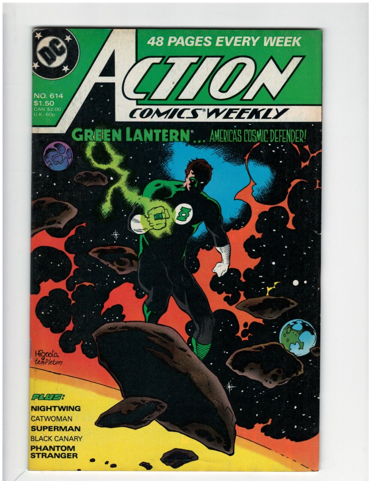 Action Comics #614 DC Comic Book Superman Man of Steel Krypto Good Condition