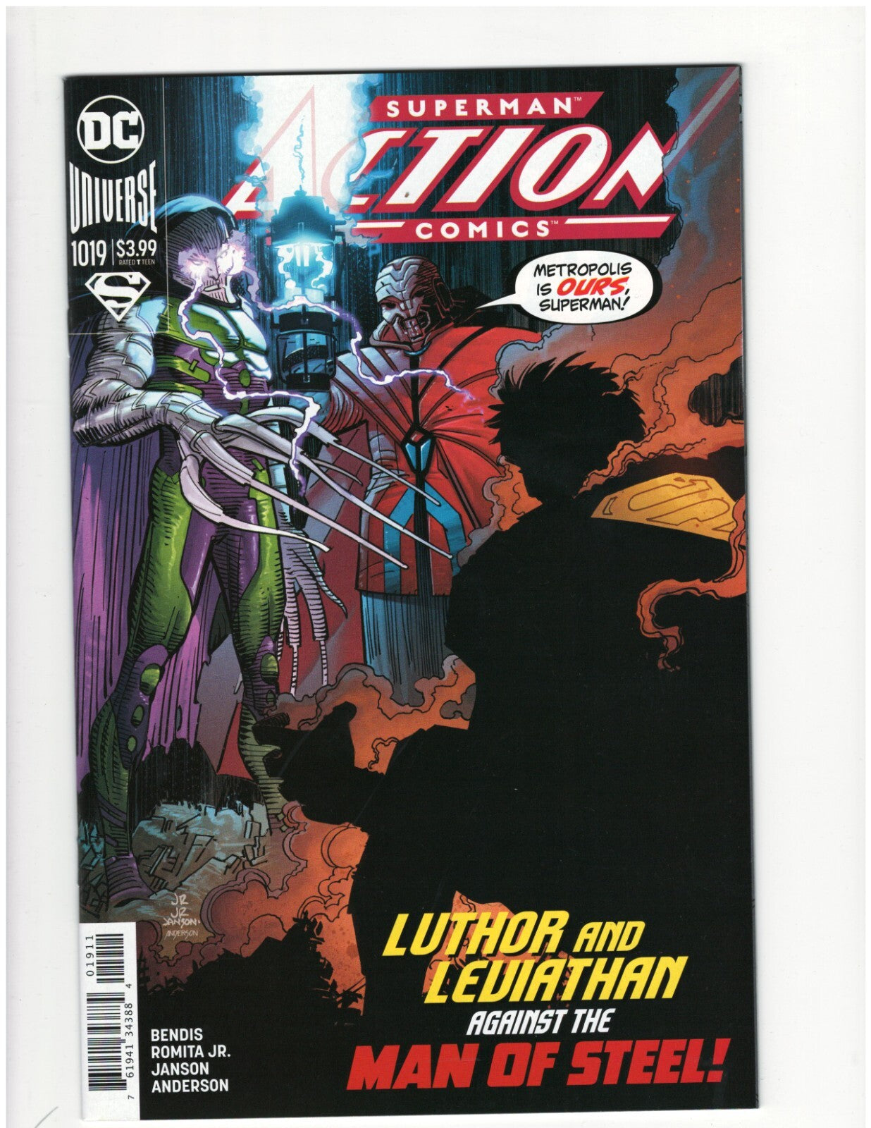 Action Comics #1019 DC Comic Book Superman Man of Steel Krypto Very Good Shape