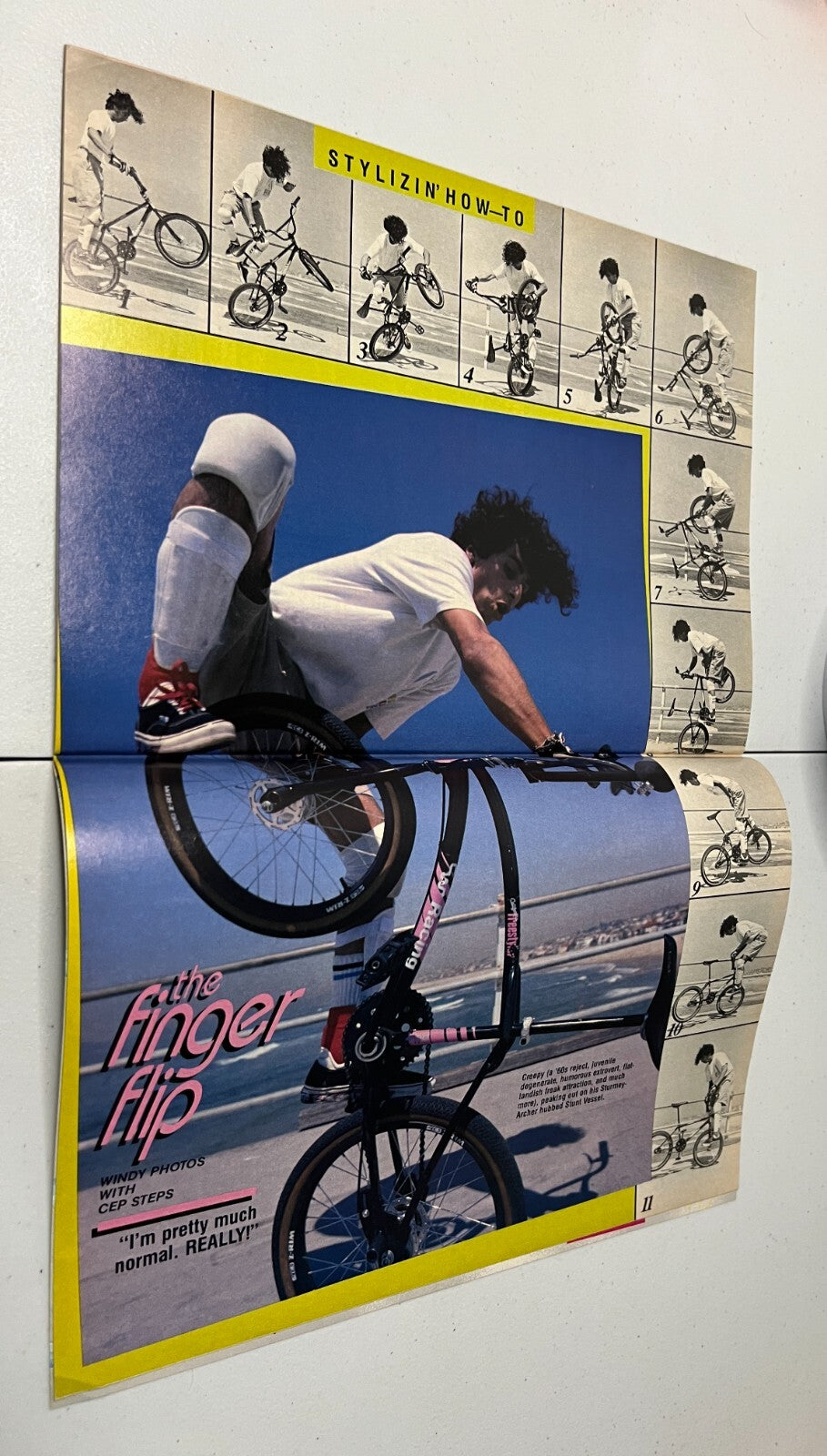 Bmx Action Magazine July 1986 Old School Vintage Freestyle Haro GT Dyno Redline