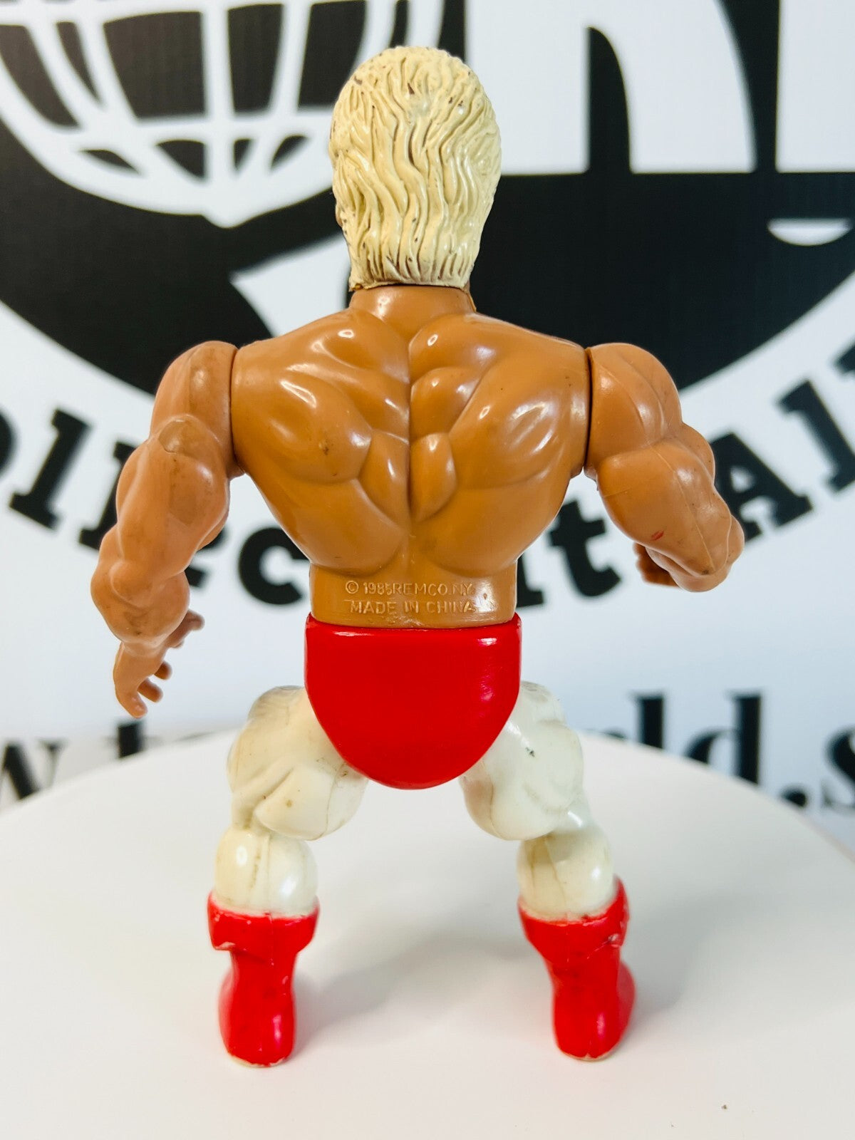 Remco Steve Regal Vintage 1985 AWA Wrestling Action Figure Loose Good Condition