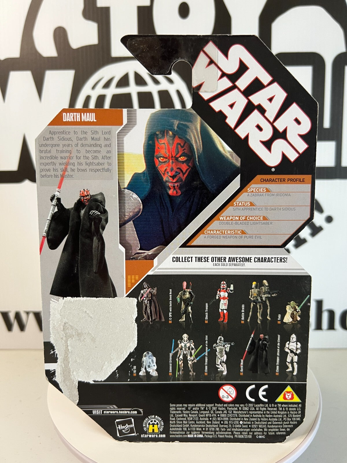 Star Wars Darth Maul Saga Legends The Phantom Menace Action Figure Sealed Fair