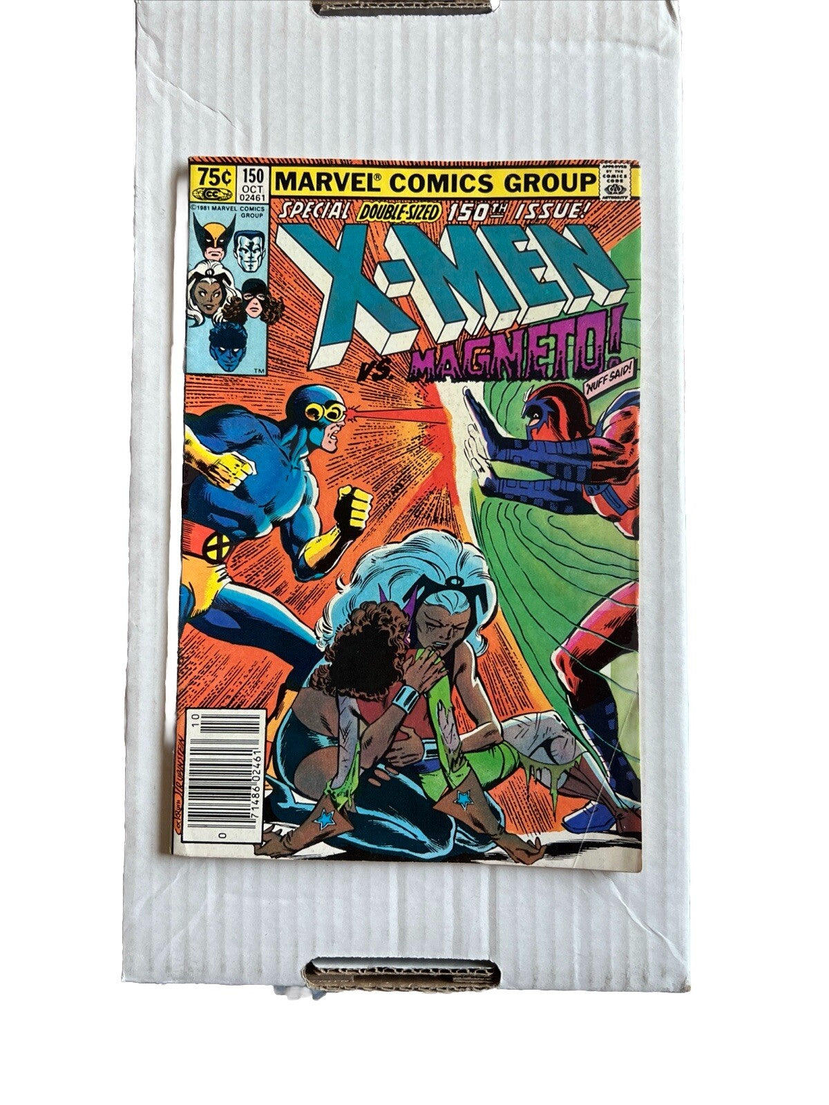 Uncanny X-men #150 Marvel Key Comic Book Double Sized Magneto Cyclops Wolverine