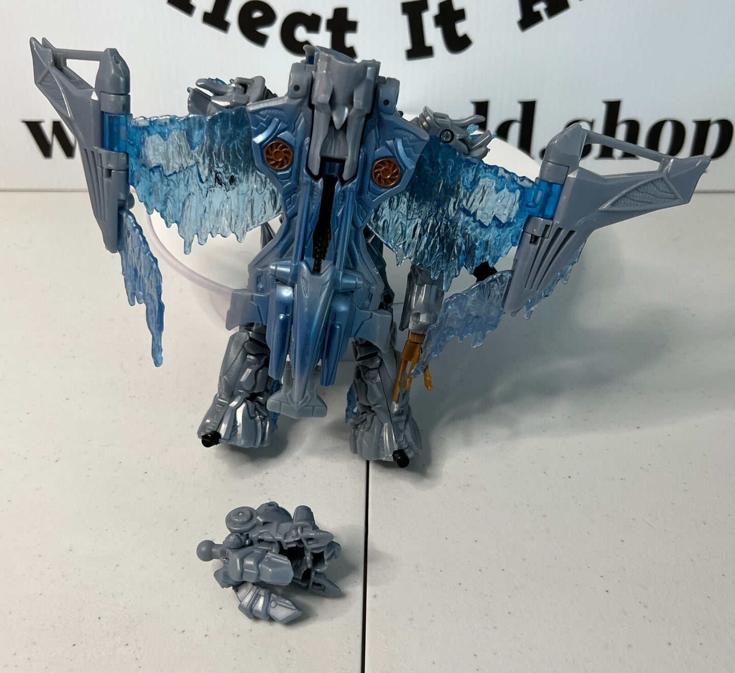 Transformers Megatron Voyager Class Ice Action Figure 2007 Movie Incomplete