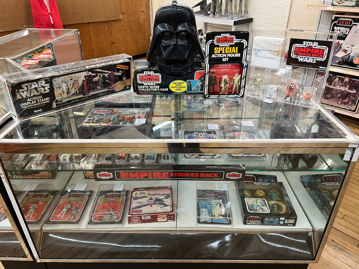 Star Wars Darth Vader Collector Case Vintage Kenner ROTJ Action Figure Sealed