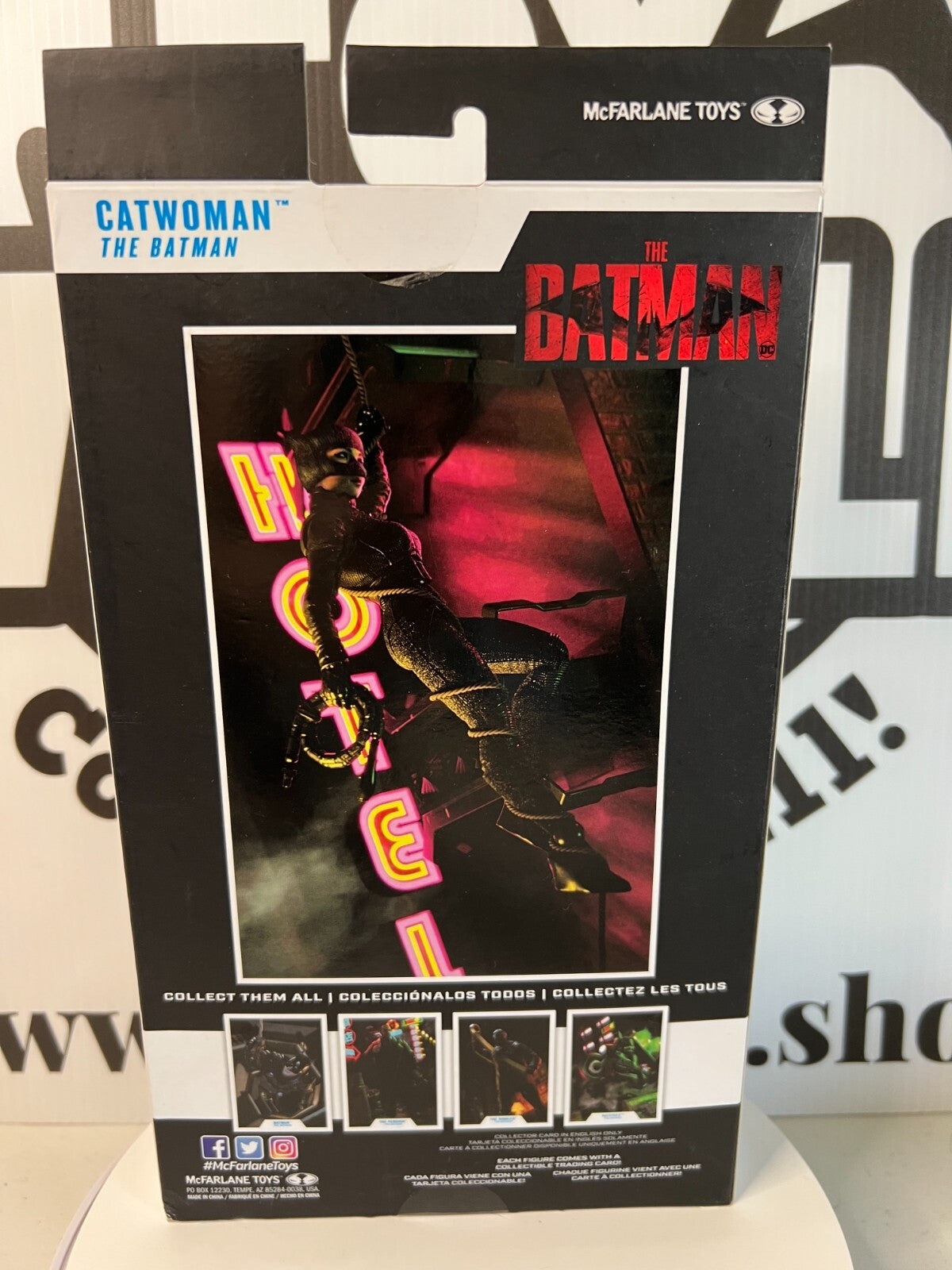 DC Multiverse McFarlane Toys The Batman Catwoman Gold Label Action Figure MIB