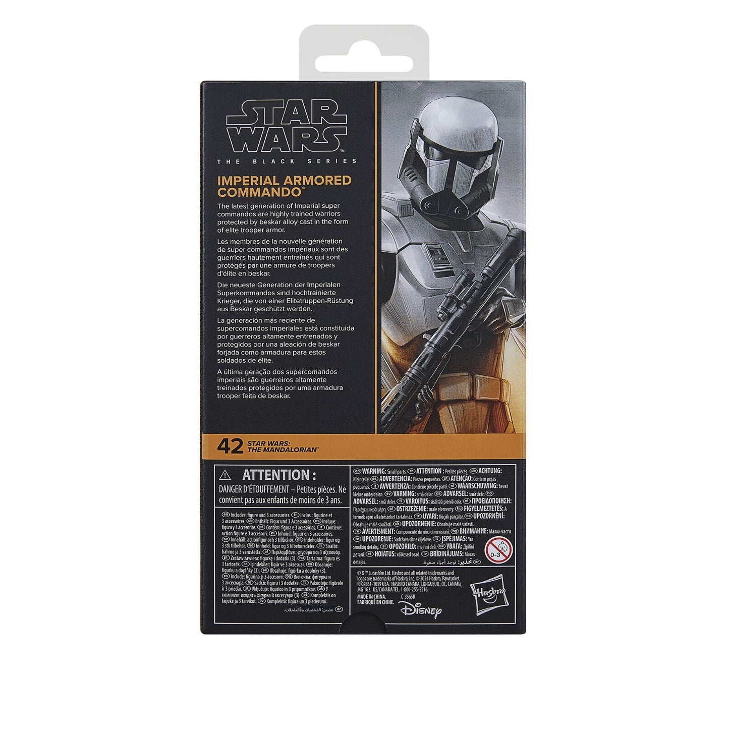 Star Wars Black Series Imperial Armored Commando 8x Action Figures Factory Case
