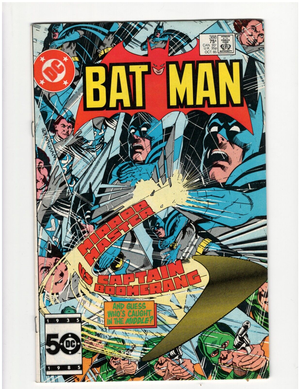 Batman Comics #388 DC Comic Book Dark Knight Bruce Wayne Robin Good Condition