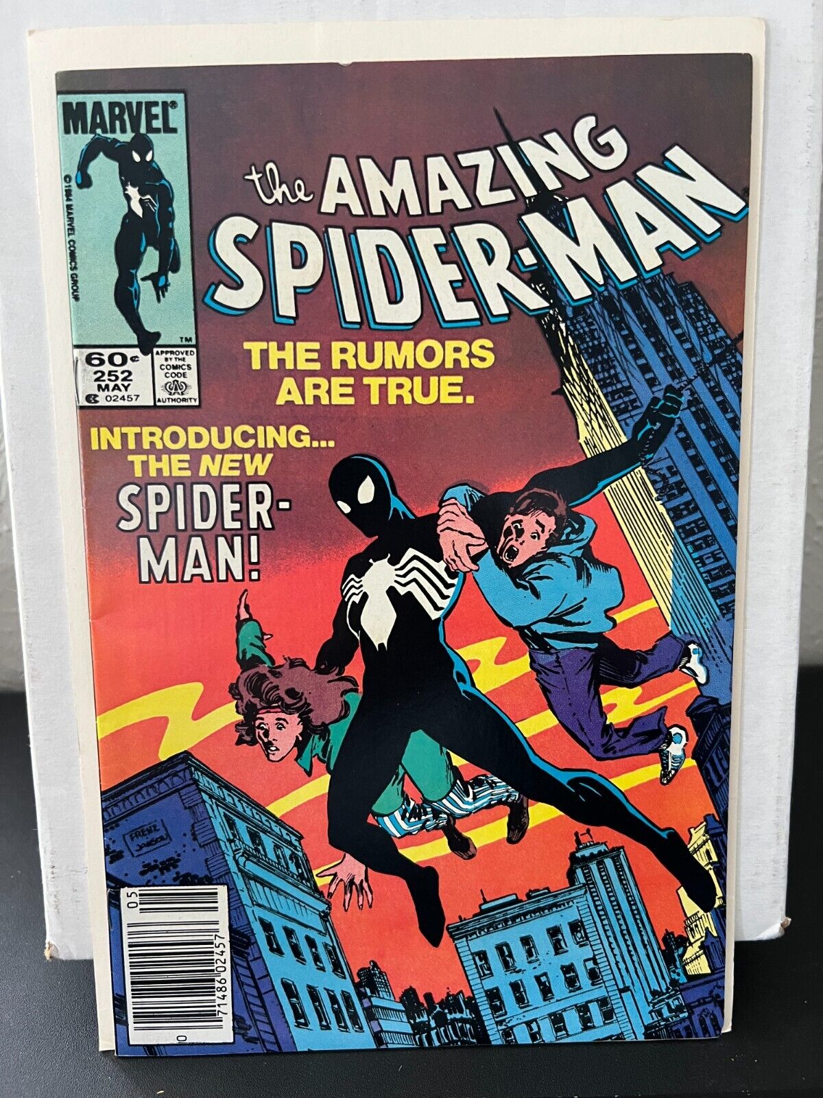 1984 Marvel Key Comic Book Amazing Spider-Man #252 1st Black Suit VG/F Condition