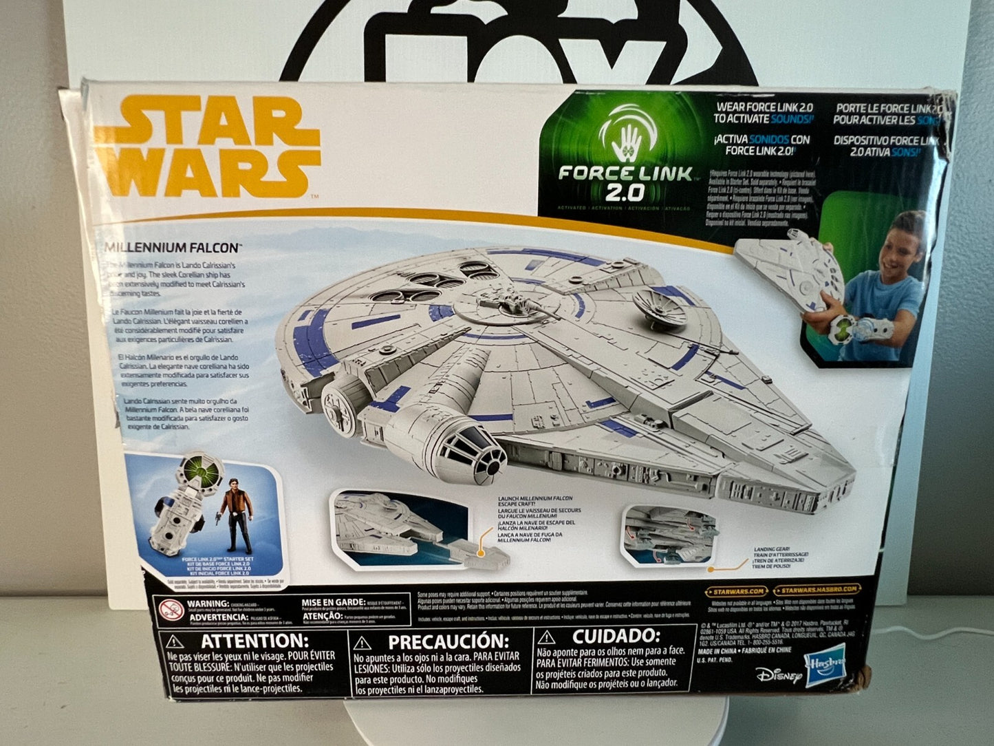 Star Wars Millennium Falcon Disney Force Link 2.0 Unused Contents Open Box MIB