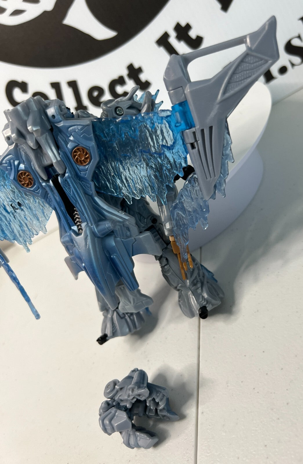 Transformers Megatron Voyager Class Ice Action Figure 2007 Movie Incomplete