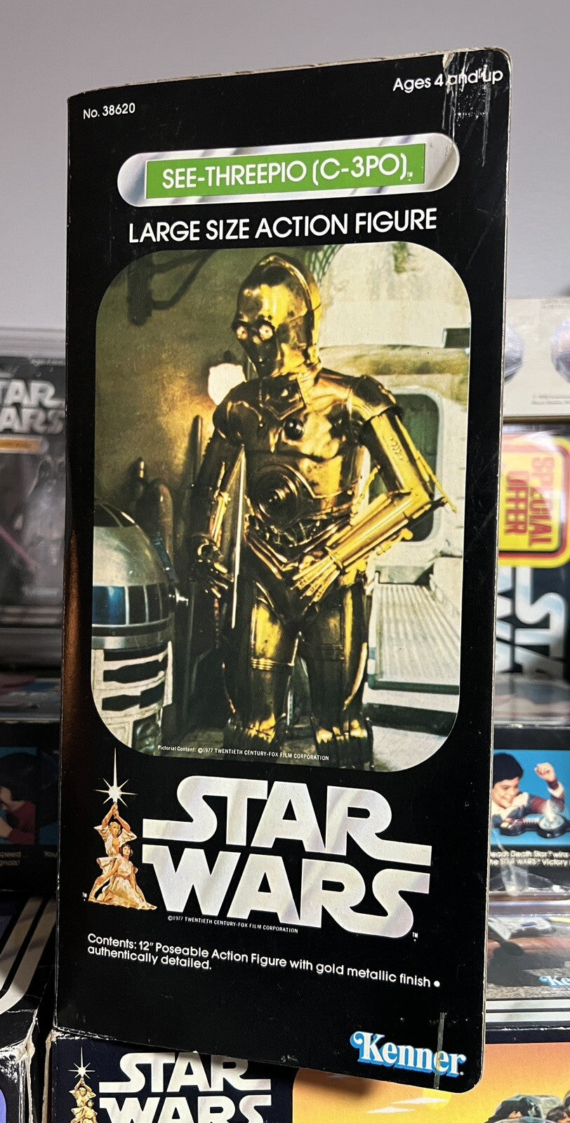 Star Wars C-3PO 12inch 1978 Vintage Original Kenner Action Figure Sealed MISB