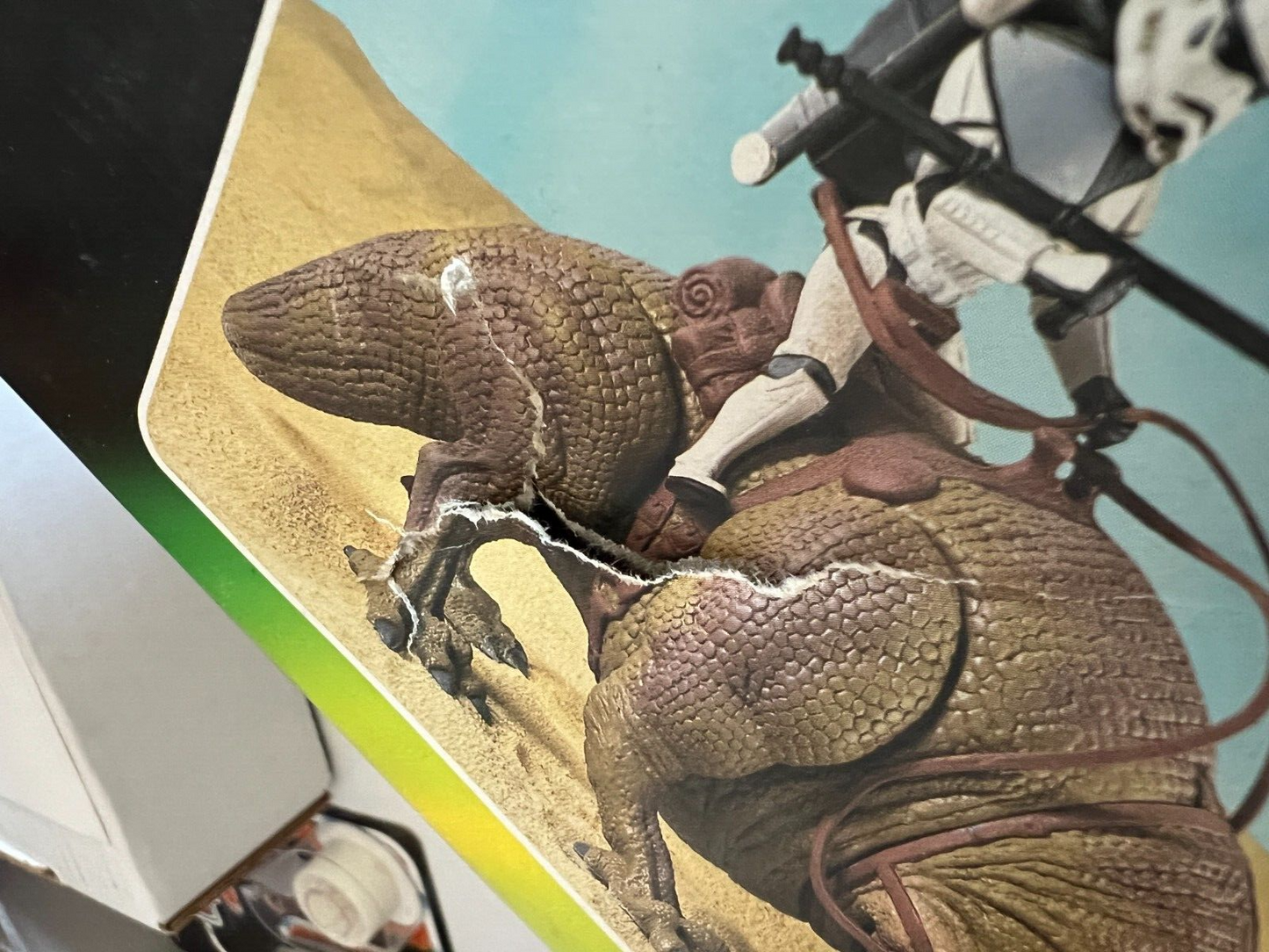 Star Wars Dewback Sandtrooper 1997 Kenner Action Figure Deluxe Set Fair Shape