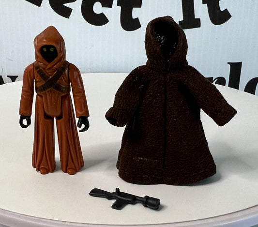 Star Wars Jawa First 12 Action Figure Vintage Kenner Loose Complete Good Shape