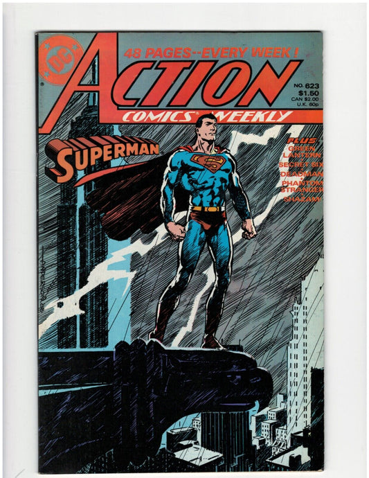 Action Comics #623 DC Comic Book Superman Man of Steel Krypto Good Condition
