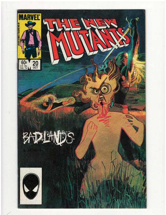 New Mutants #20 New X-Men Chris Claremont Magik Wolfsbane Jubilee Good Condition