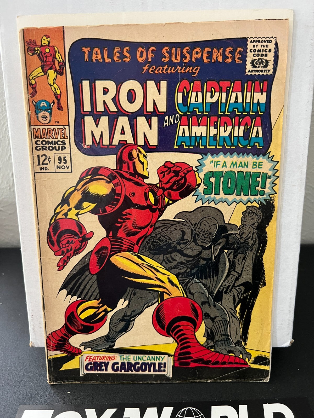 Tales Of Suspense 95 1967 Marvel Key Comic Book Jack Kirby Nick Fury Good Shape