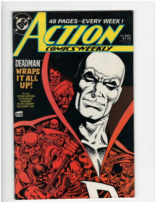 Action Comics #625 DC Comic Book Superman Man of Steel Krypto Good Condition