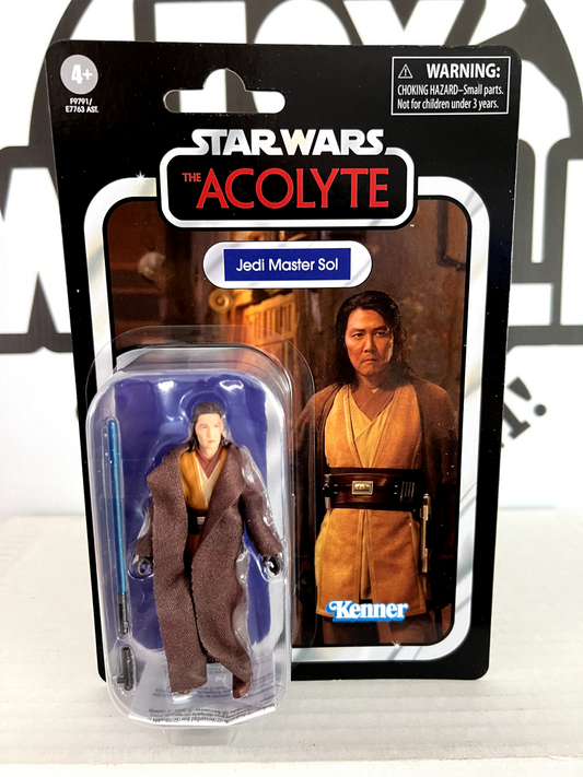 Star Wars Jedi Master Sol Vintage Collection VC329 Acolyte Action Figure In Hand