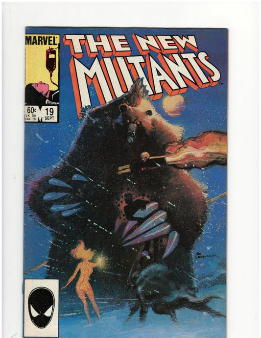 New Mutants #19 New X-Men Chris Claremont Magik Wolfsbane Jubilee Good Condition