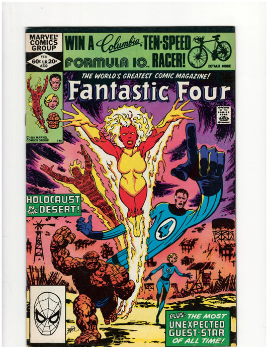 Fantastic Four#239 Marvel Comic Book John Byrne Doctor Doom The Thing Good Shape
