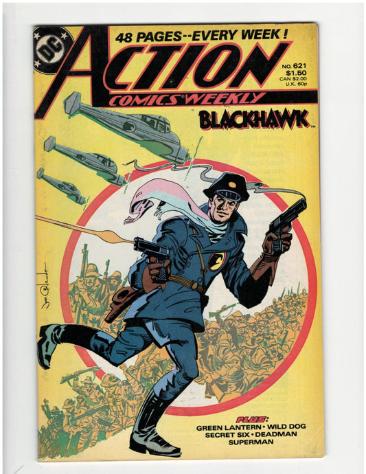 Action Comics #621 DC Comic Book Superman Man of Steel Krypto Good Condition