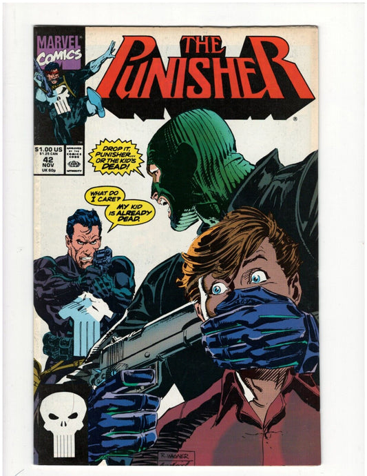 Punisher #42Marvel Solo Series 1980s Comic Book Frank Castle Good Condition