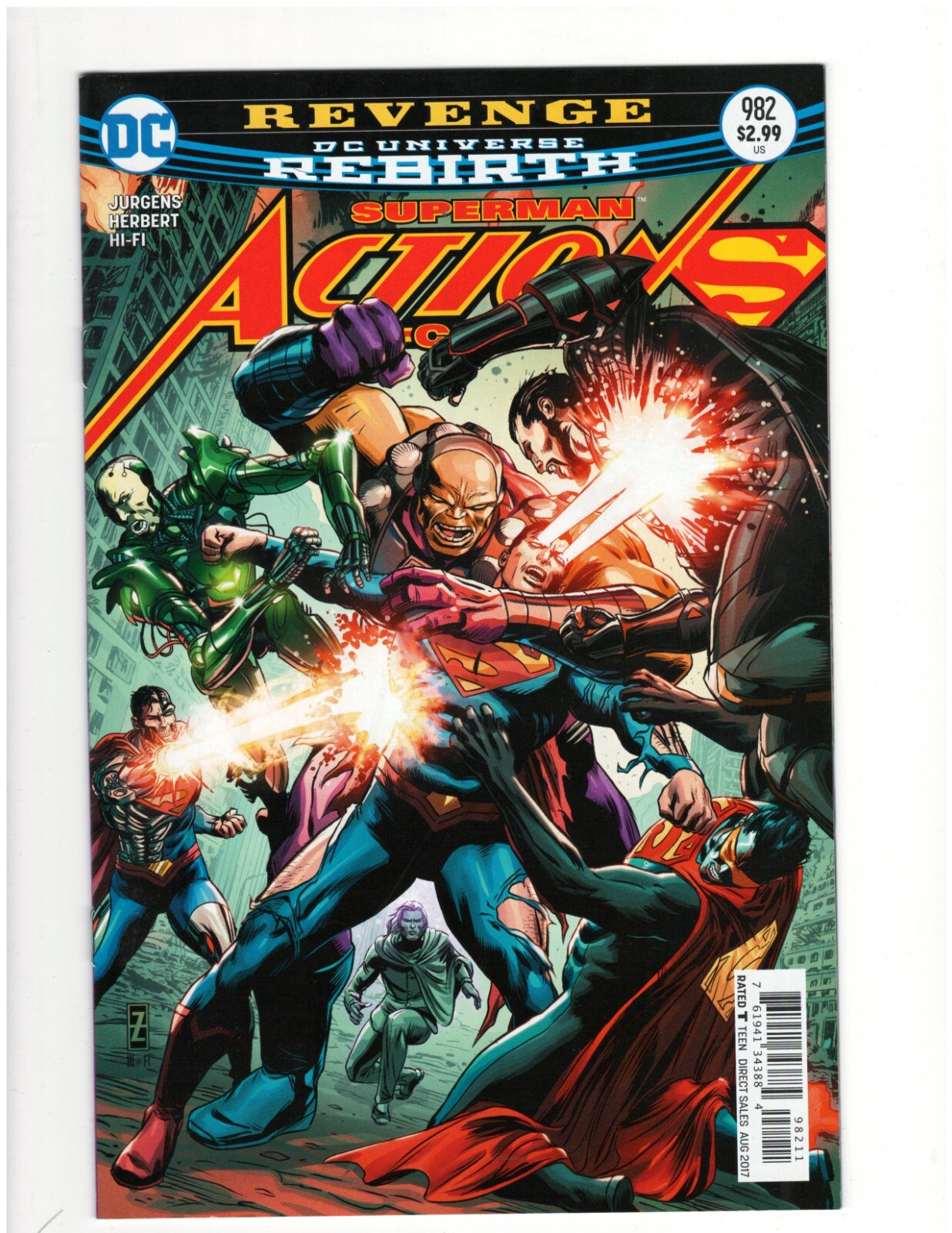 Action Comics #982 DC Comic Book Superman Man of Steel Krypto Very Good Shape
