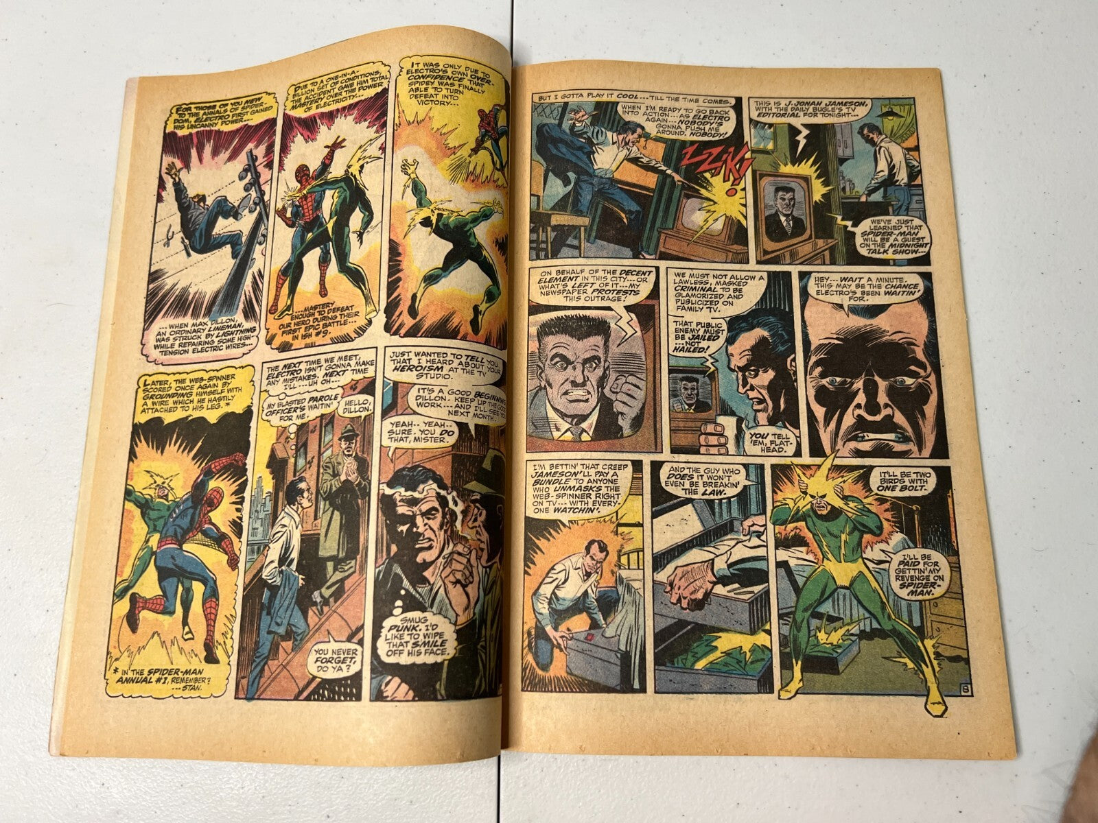 Amazing Spider-Man #82 Marvel Comic Book Electro Appearance Very Good Condition